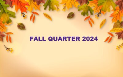 Announcement: Fall Quarter