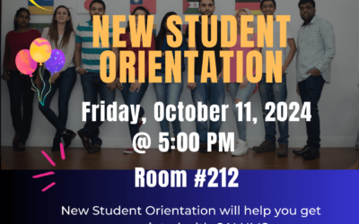 New Student Orientation for Fall 2024  